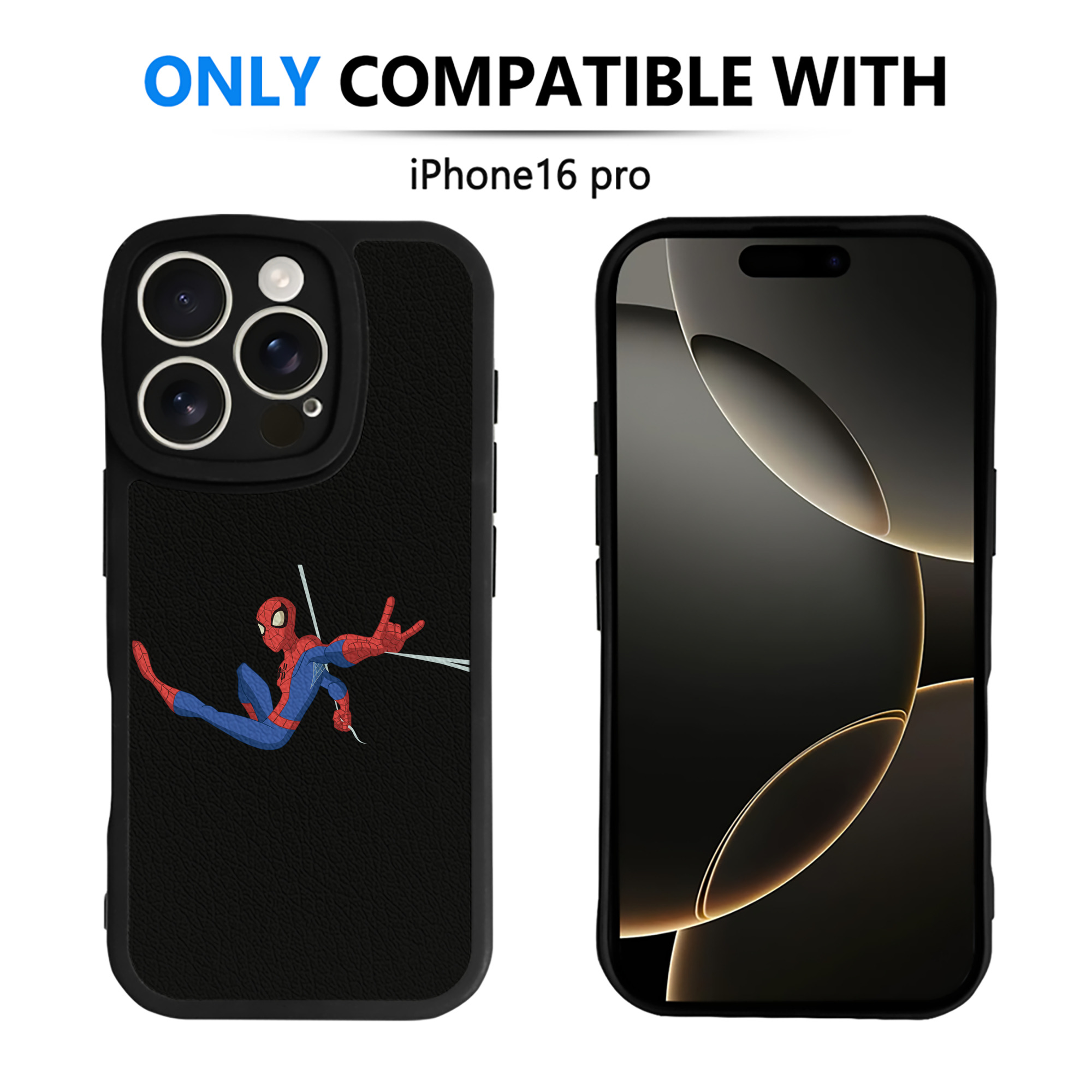 （画像用） アベンジャーズ The Avengers 【iPhone 16シリーズ対応】シリコンスマホケース（レザー調） 材質：シリコン
